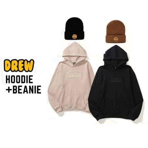 Drew Hoodie (A29) + Beanie + FREE Socks